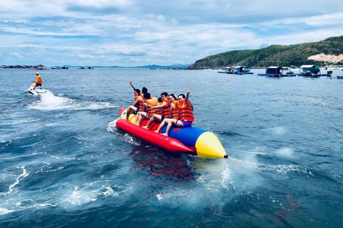 Banana Boat in Nha Trang Khanh Hoa Province